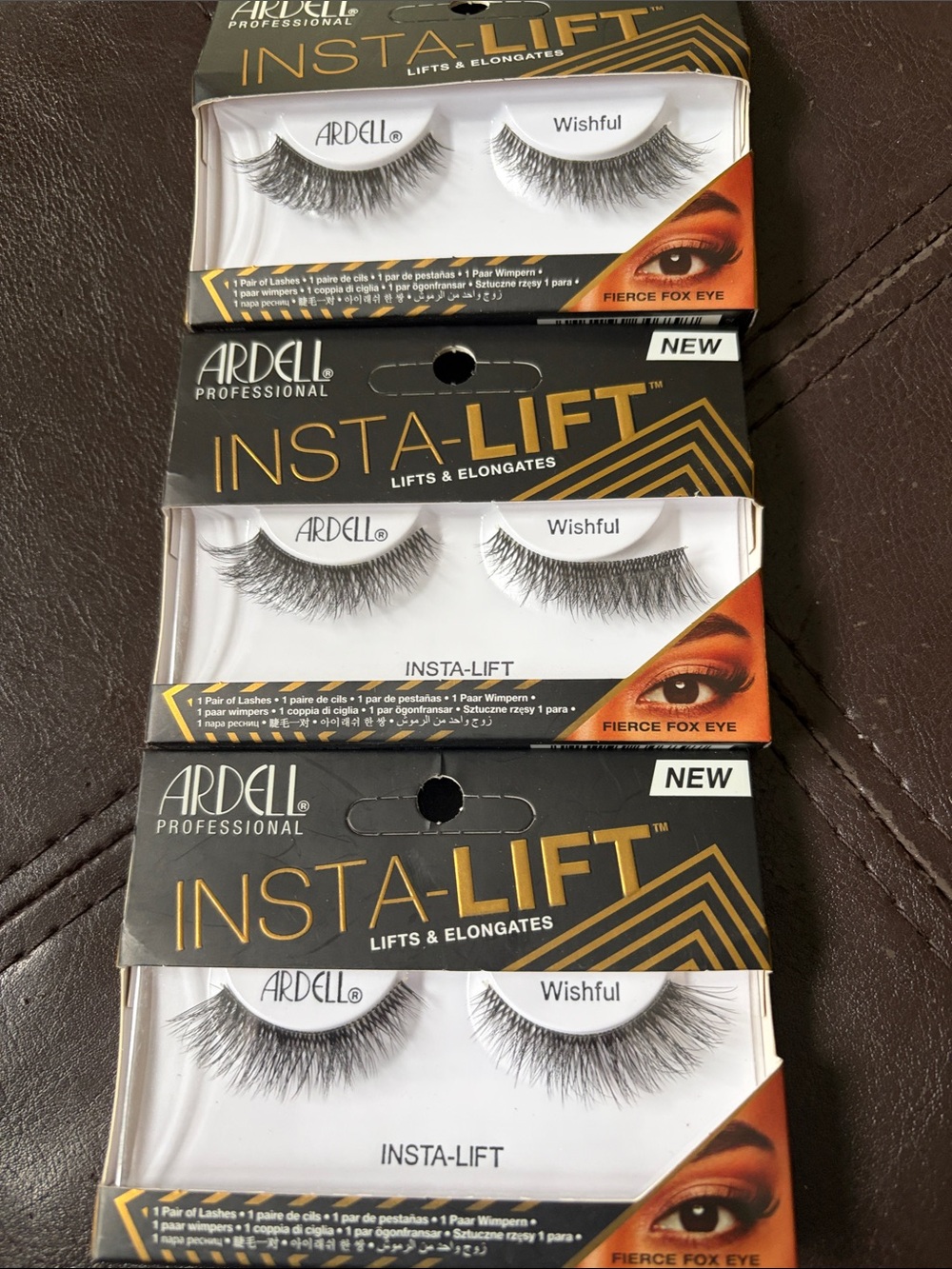 Ardell Insta-Lift Wishful False Lashes - Black